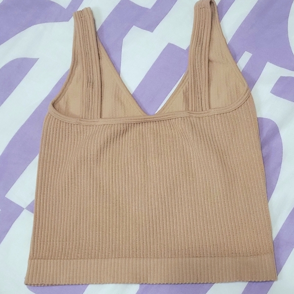 Bundle Free People Intimately Ribbed Sleeveless Brami & Front Button Red Cami XS - Picture 5 of 12